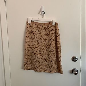 Forever 21 cheetah print skirt
